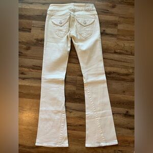 True Religion white jeans size 25